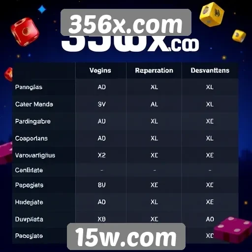 Comparativo entre 356x.com e outras plataformas de jogos